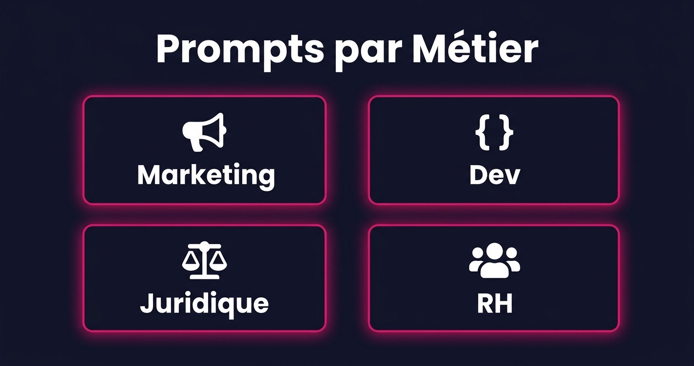 Exemples de prompts ChatGPT par métier