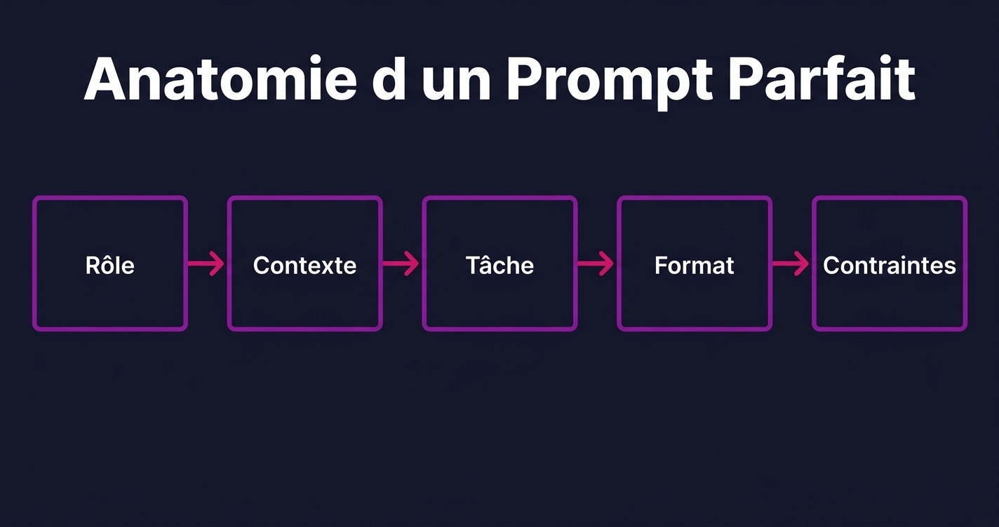 Structure d'un prompt ChatGPT efficace