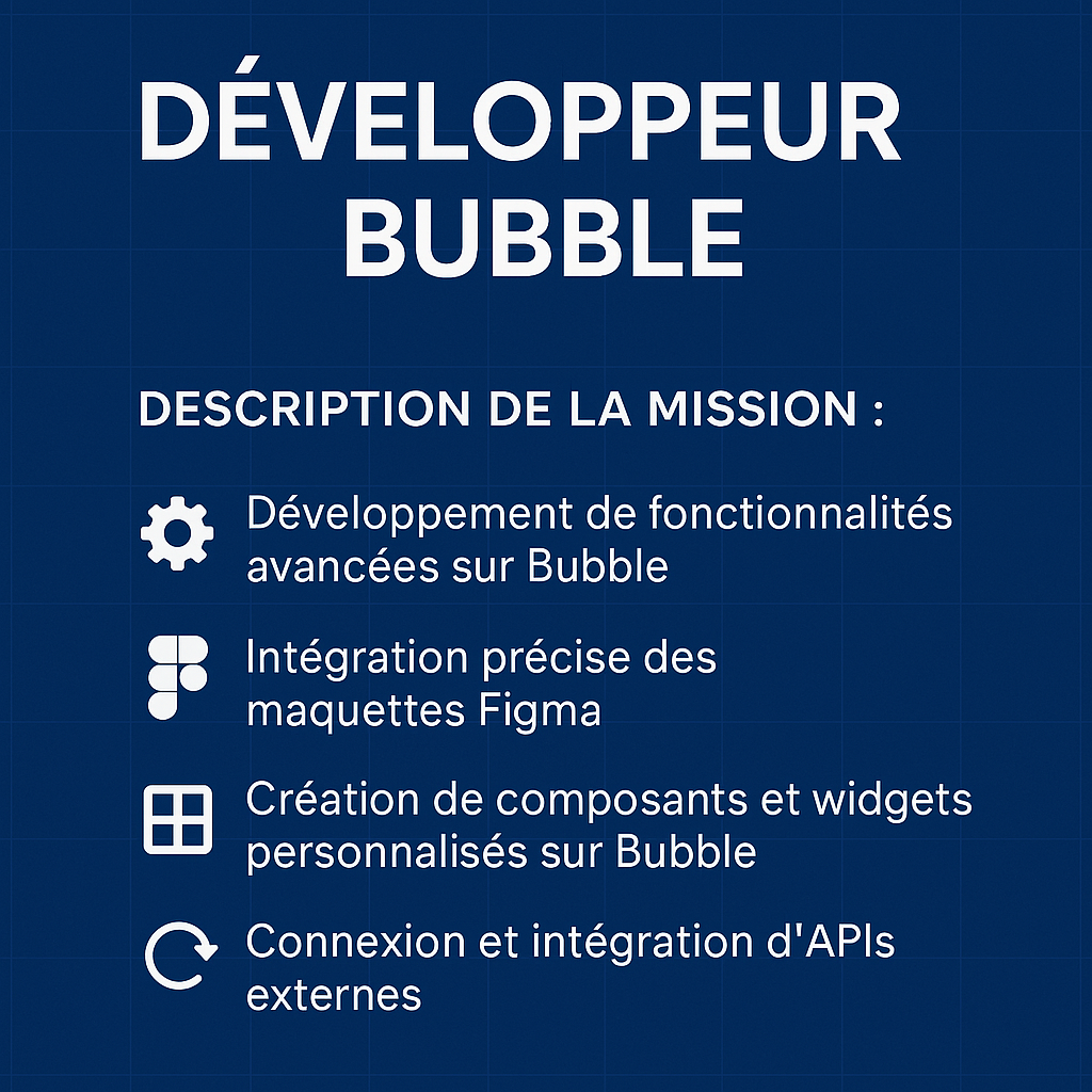 Développeur.se Bubble H/F