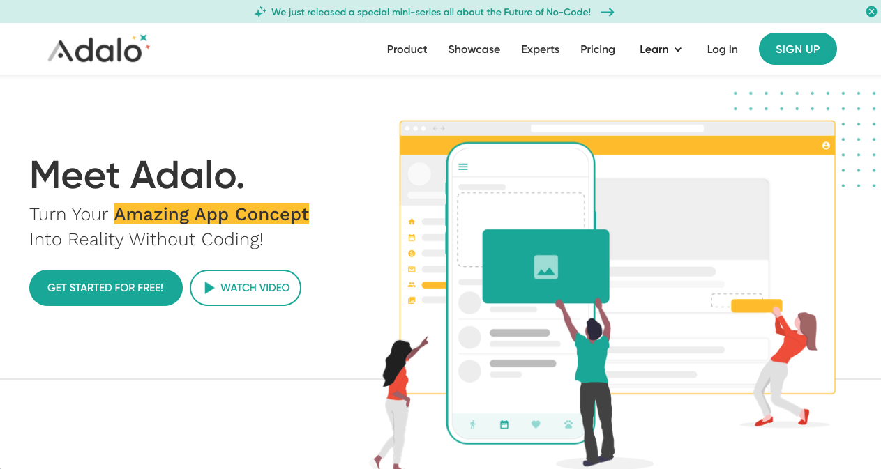 No-Code Platform: Adalo