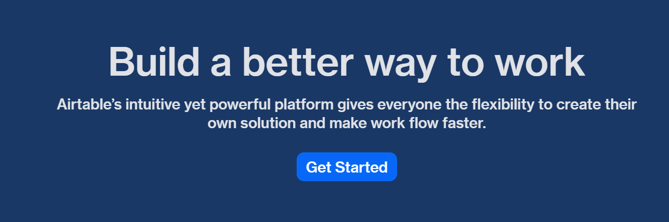 Airtable to build a better way to work